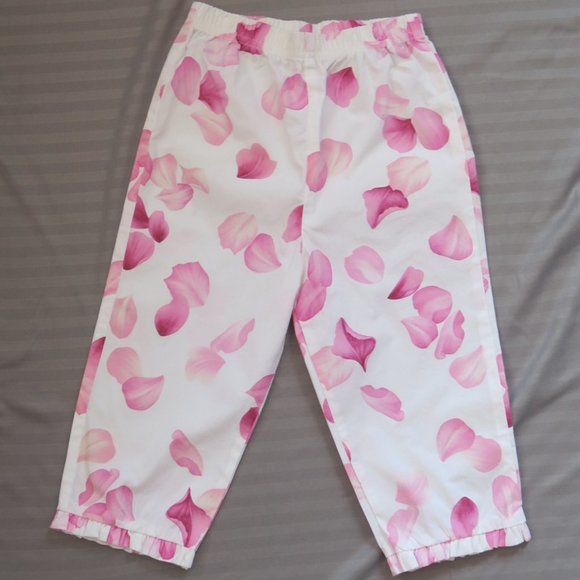Pretty In Pink, Flower Petal Top & Capri Outfit  Size 5/6 - Picture 7 of 11